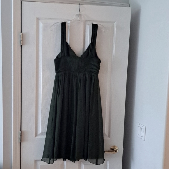Philosophy Di Alberta Ferretti Silk Green dress, size 6 - Picture 4 of 8